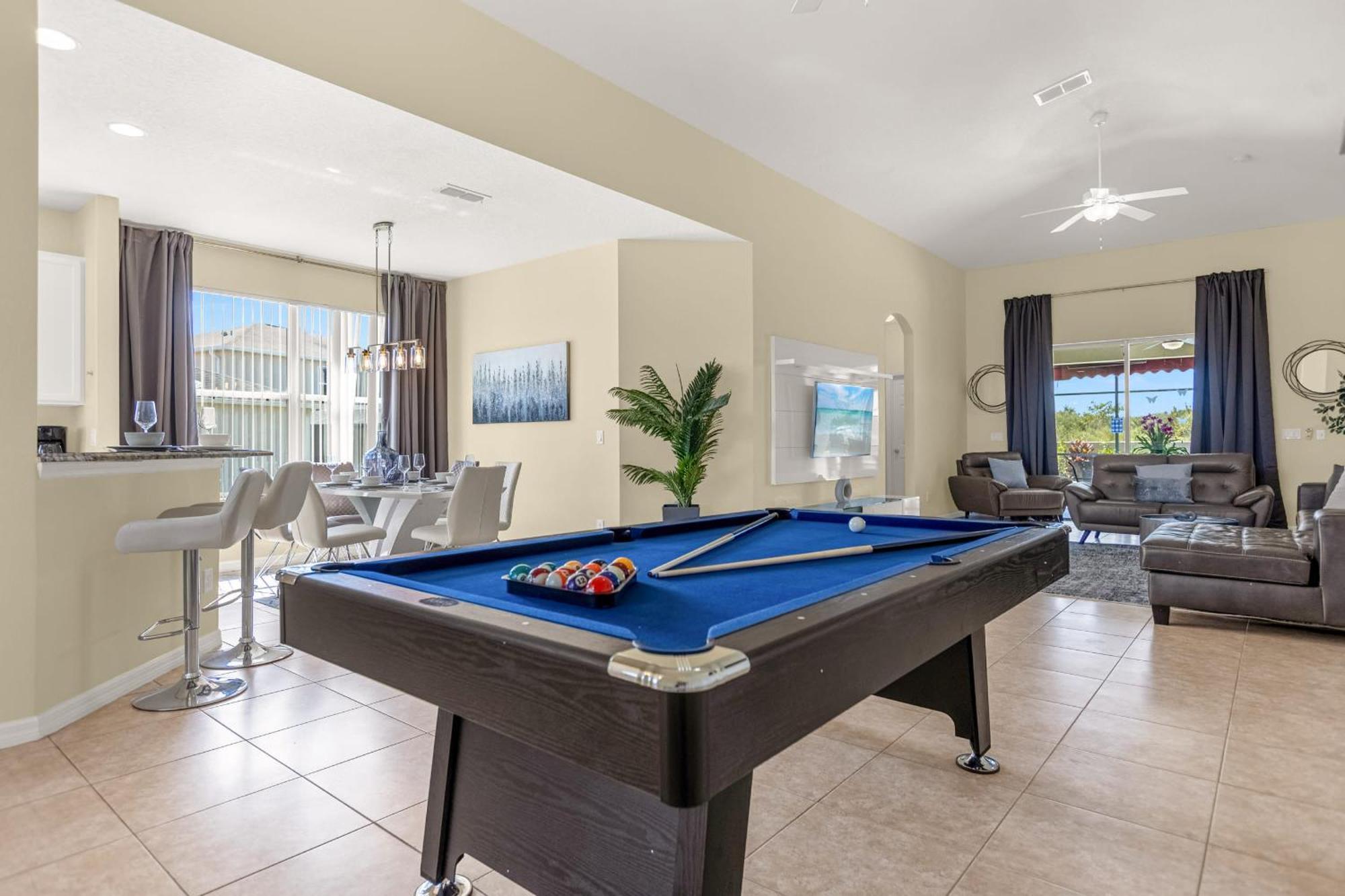 Luxury 4Br Home - Private Pool Bbq - Near Disney Kissimmee Luaran gambar
