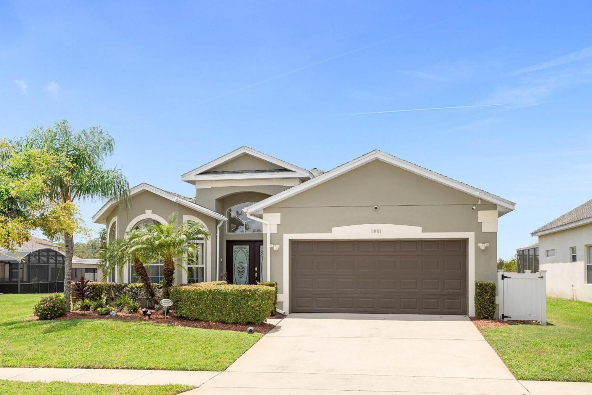 Luxury 4Br Home - Private Pool Bbq - Near Disney Kissimmee Luaran gambar